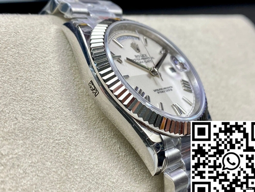 Rolex EW Factory Silver Date Dial Day 228239-83419 0123
